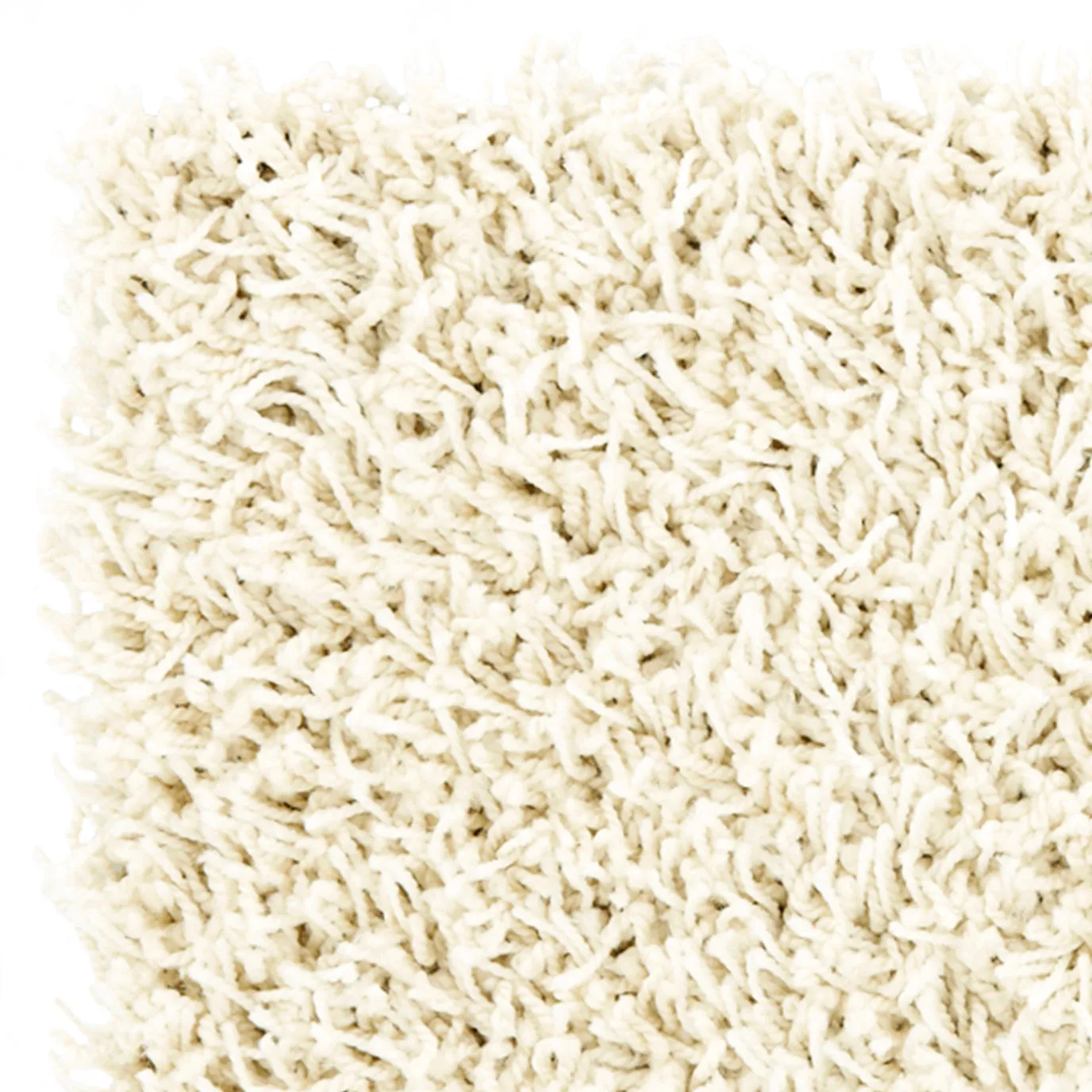 Cosy Plush Soft Shaggy Rug (Cream, 120 x 170cm)