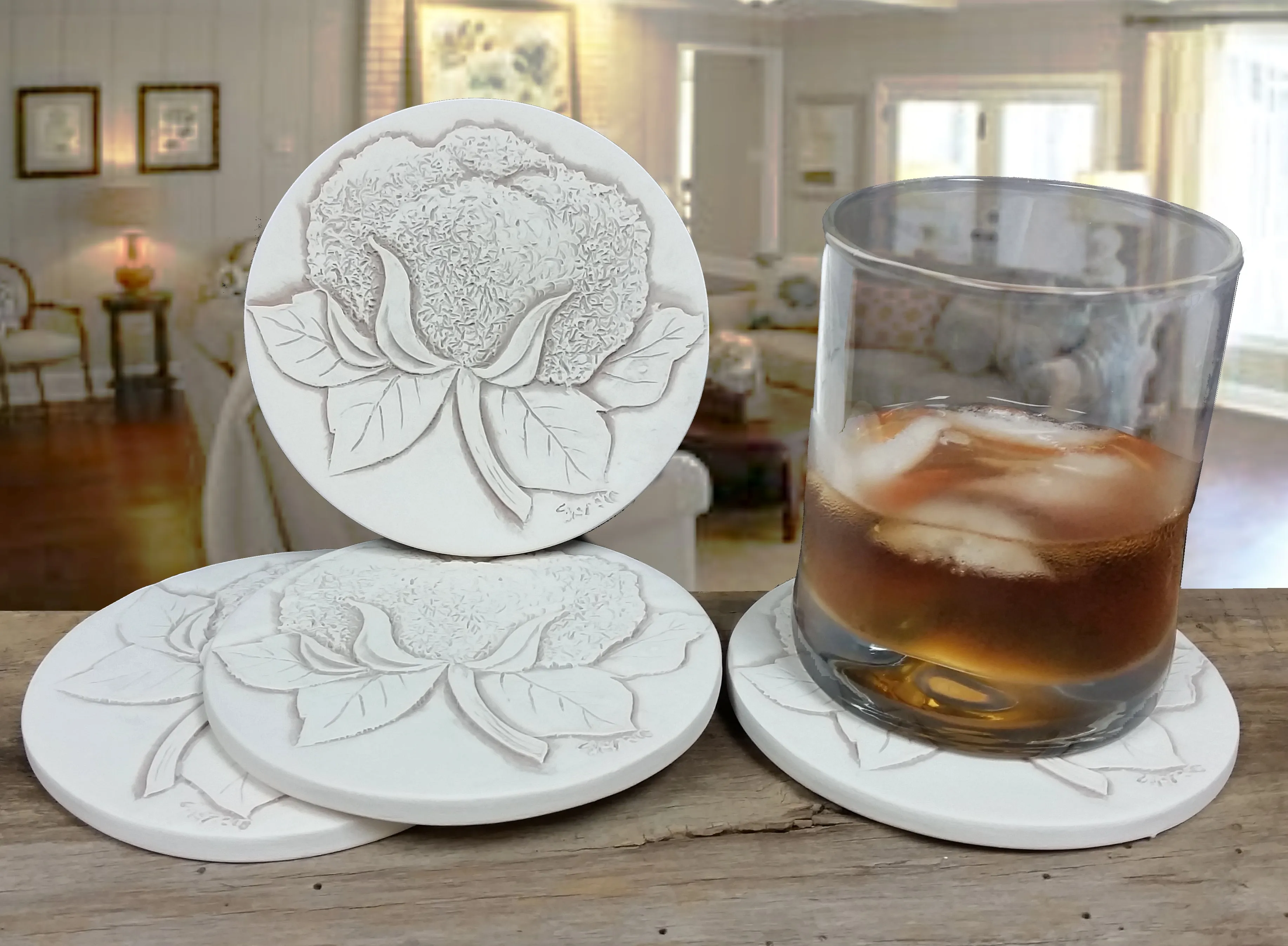 Cotton Drink Coasters