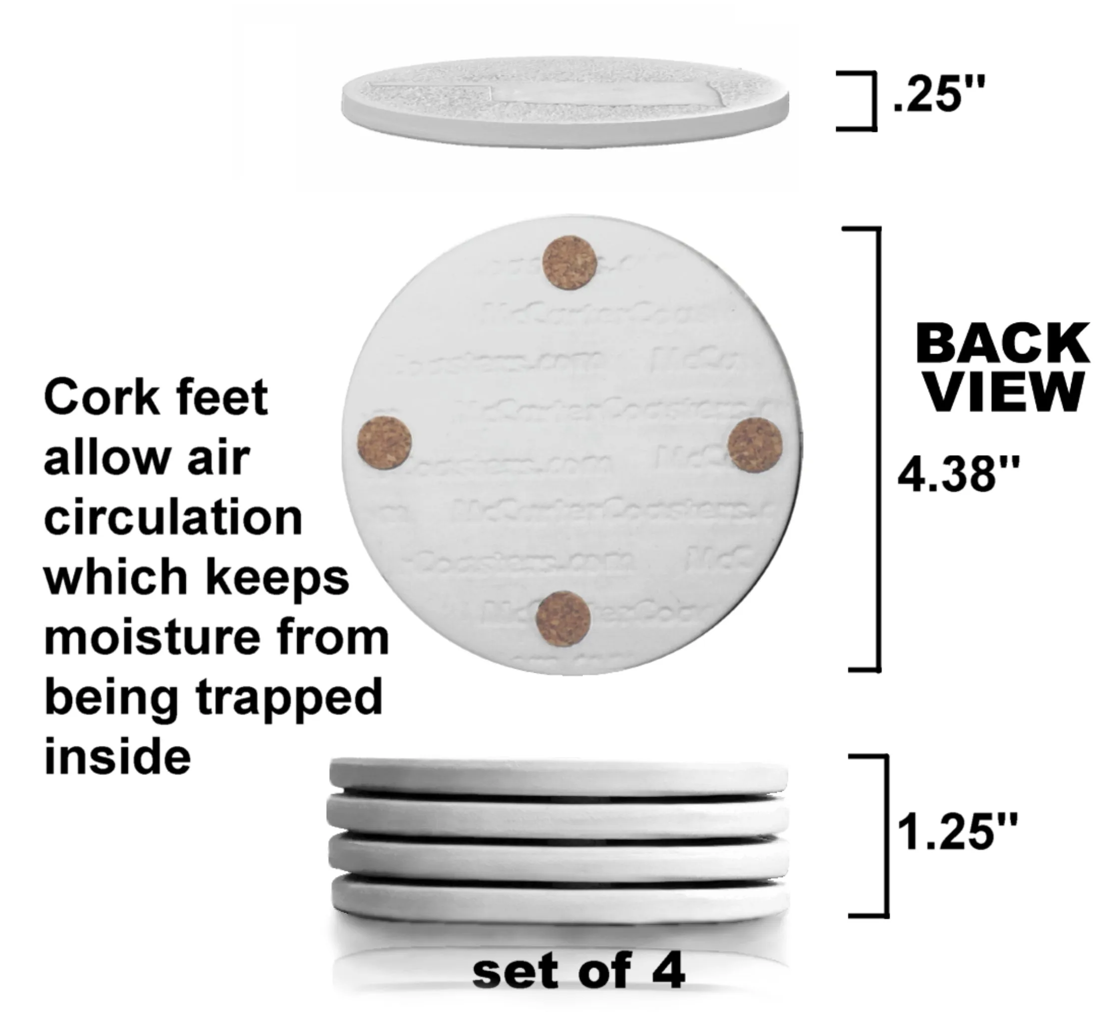 Cotton Drink Coasters