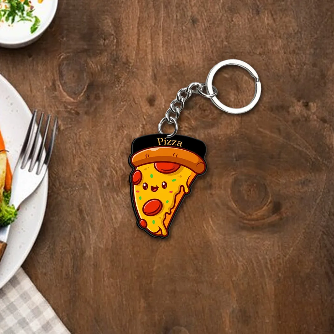 Customized Indian Food Keychain With Name