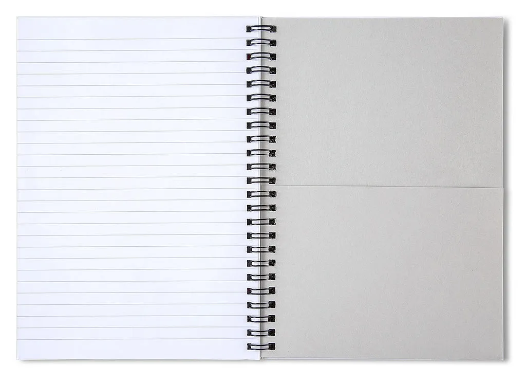 Dancing Koi - Spiral Notebook