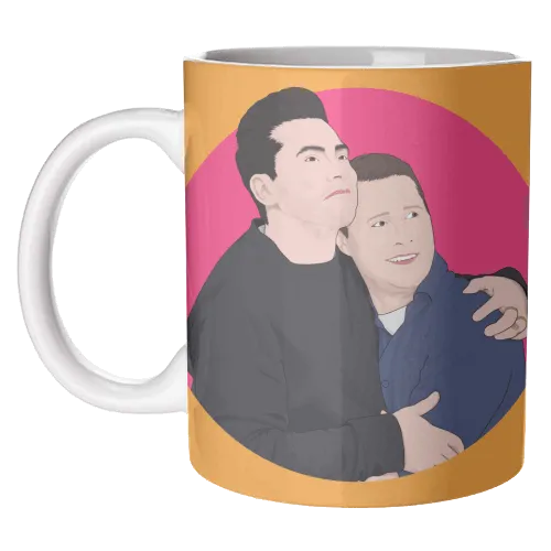 David & Patrick Schitt's Creek Art Wow Mug