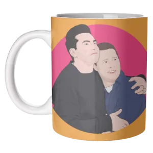 David & Patrick Schitt's Creek Art Wow Mug