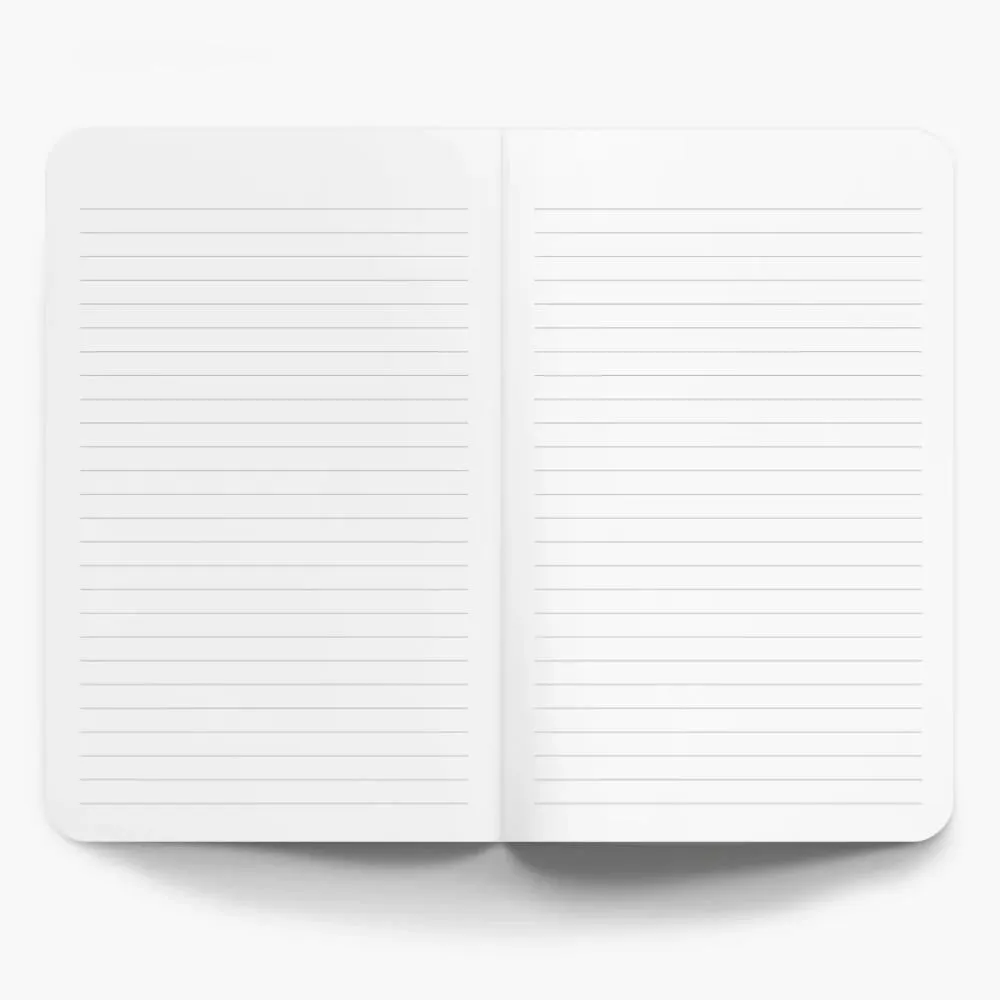 Denik Classic Layflat Notebook, Lined - Midnight Mushroom