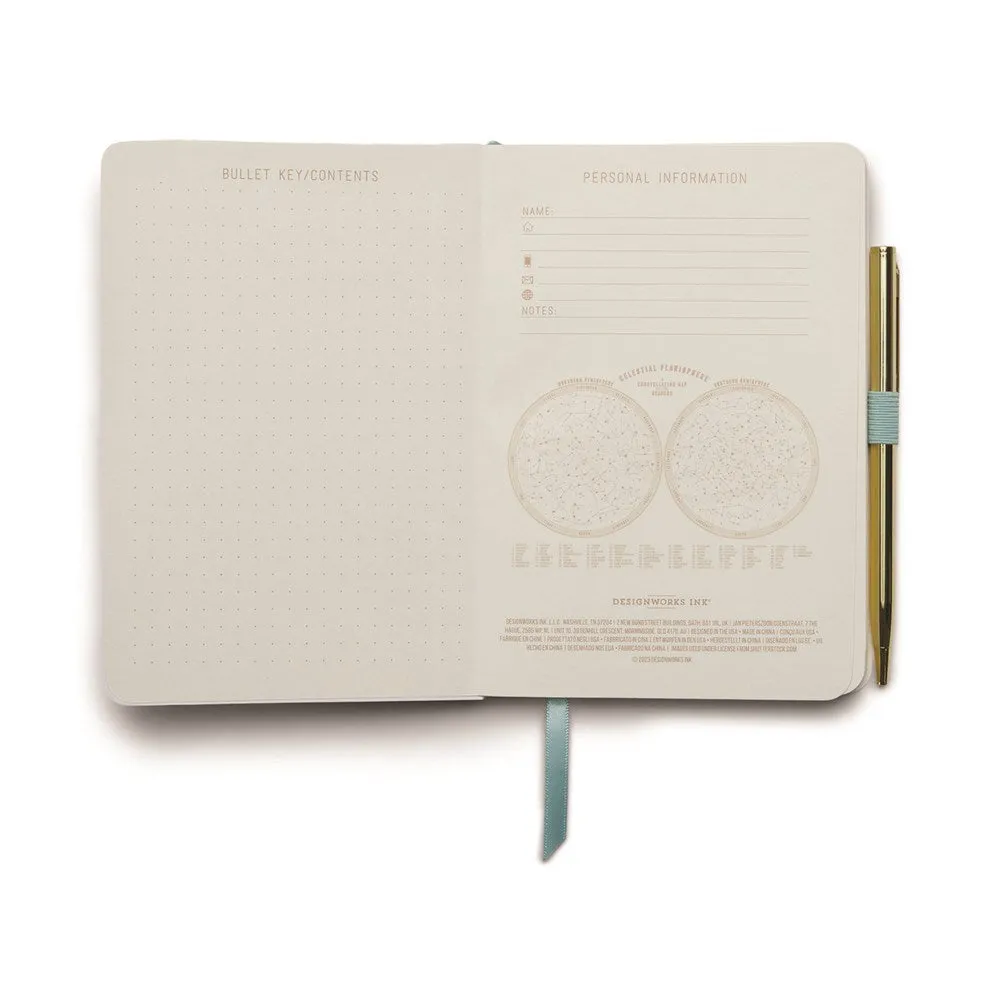 DesignWorks Ink: Vintage Sass Notebook with Pen - What The Shell