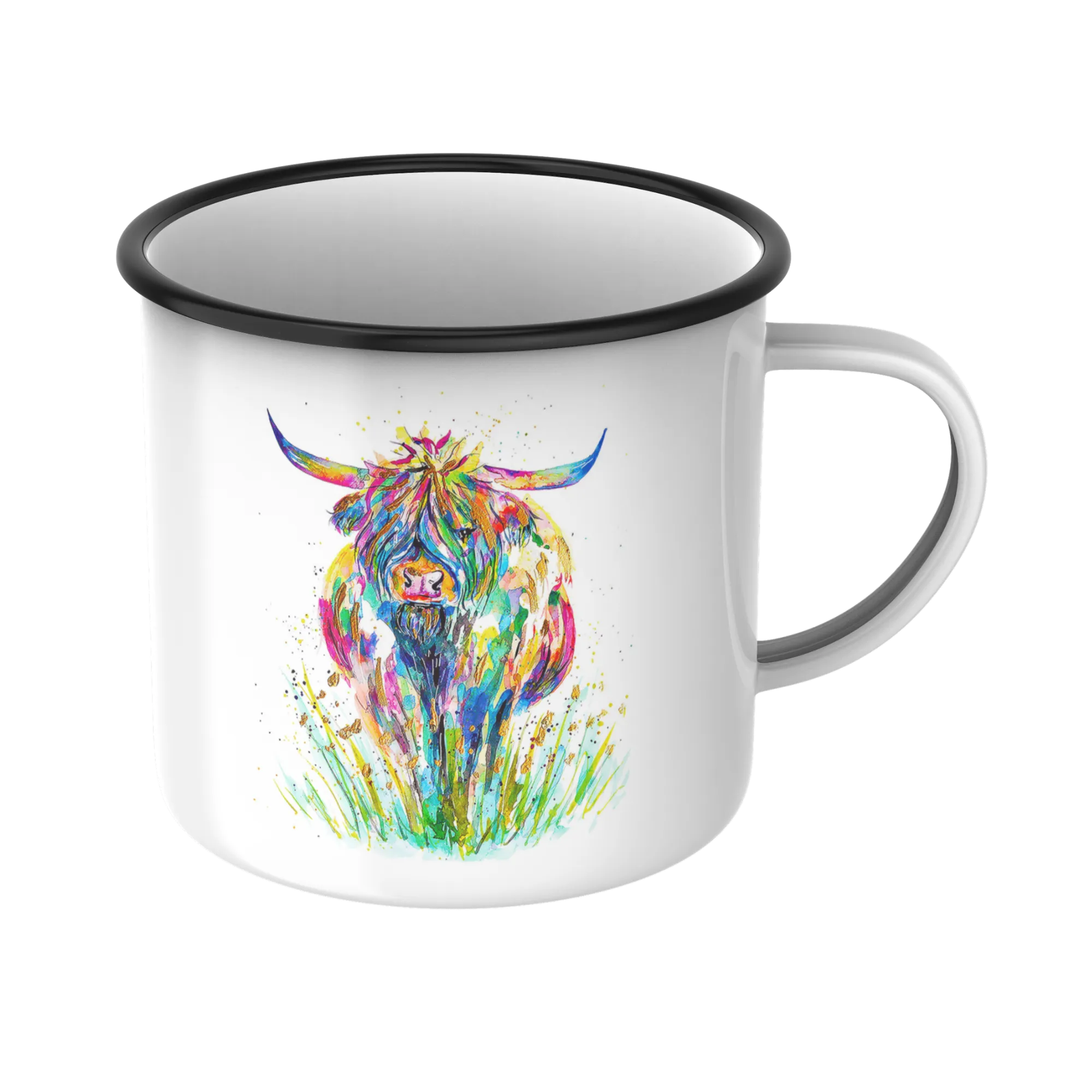 Enamel Mugs - by Christine Allan - Xtine Art