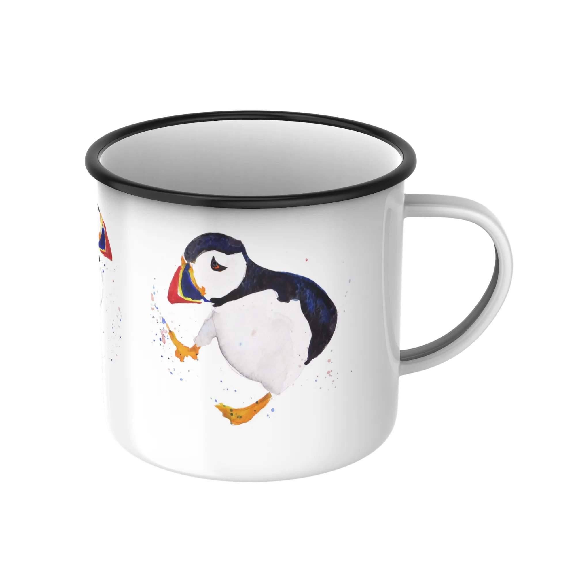 Enamel Mugs - by Christine Allan - Xtine Art