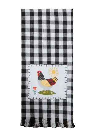 Farm Chicken Towel