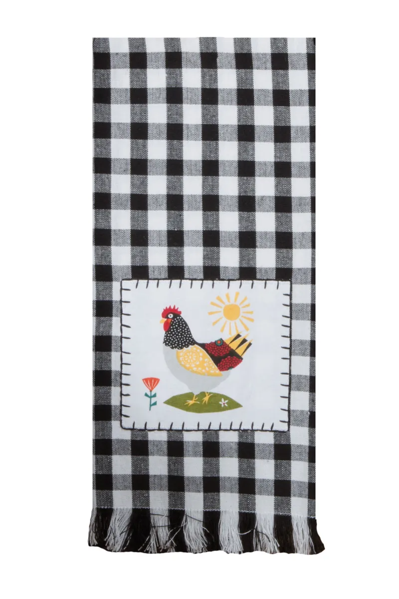 Farm Chicken Towel