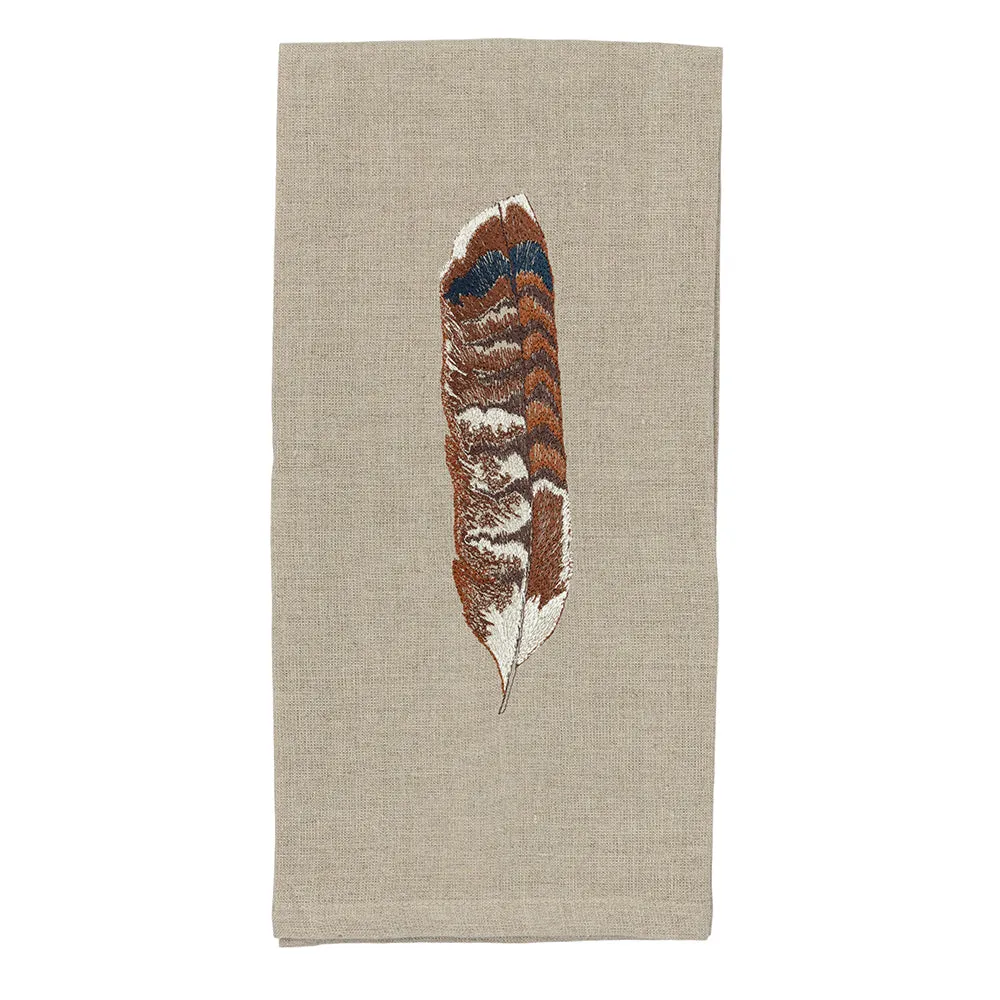 Feathers Collection Tea Towels by Coral & Tusk