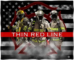 FIREFIGHTER AMERICAN FLAG THIN RED LINE
