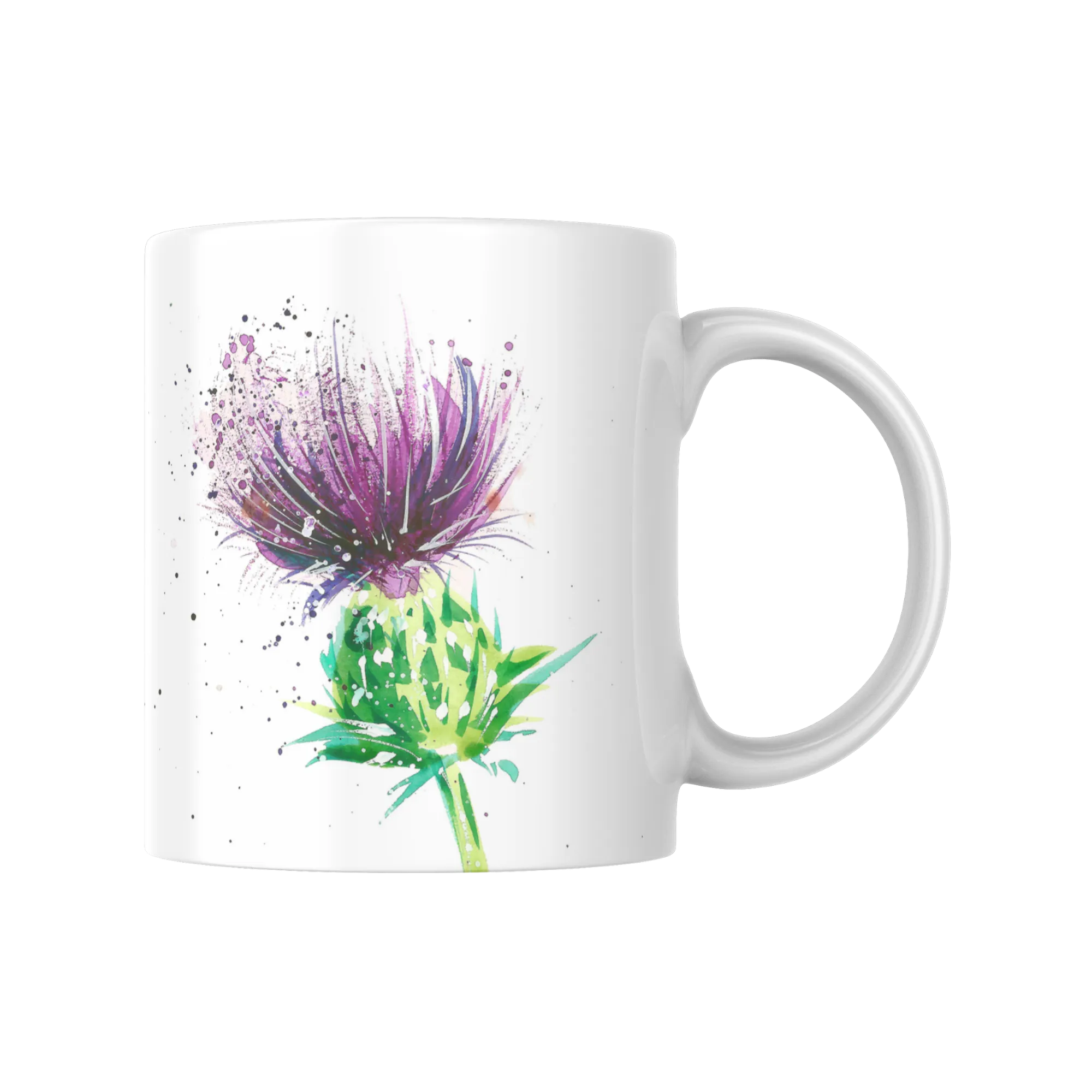 Floral Ceramic Mugs - by Christine Allan - Xtine Art