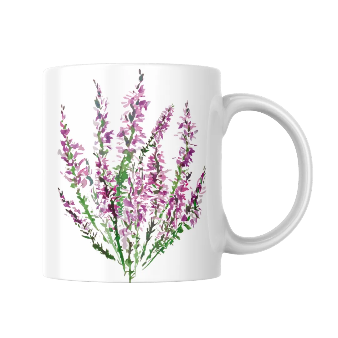 Floral Ceramic Mugs - by Christine Allan - Xtine Art