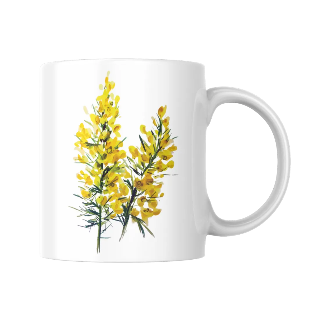 Floral Ceramic Mugs - by Christine Allan - Xtine Art
