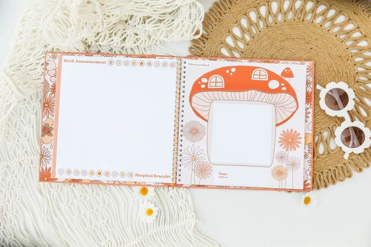 Flower Child Memory Book