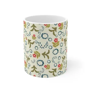 Folk Art Motifs Coffee Mug