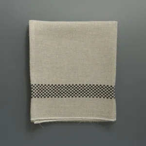 French Linen Tea Towel Chequer
