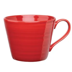 GF702 Art de Cuisine Rustics Red Snug Mugs 341ml (Pack of 6)