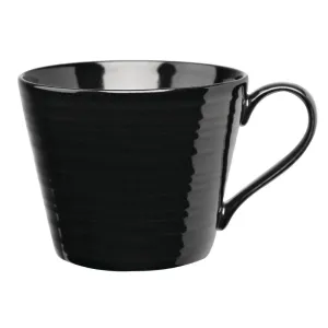 GF704 Art de Cuisine Rustics Black Snug Mugs 341ml (Pack of 6)