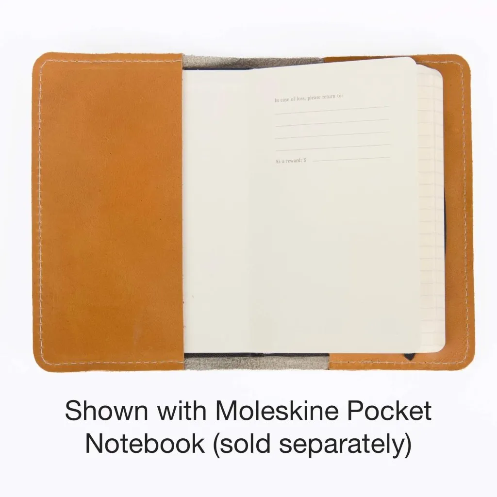 Ginkgo Pocket Notebook Cover, Adventure