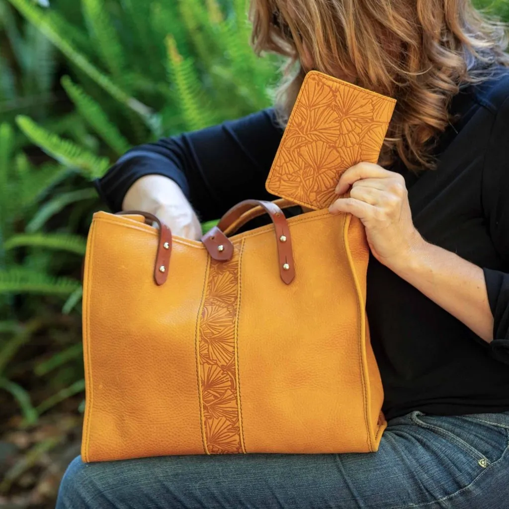 Ginkgo Pocket Notebook Cover, Adventure
