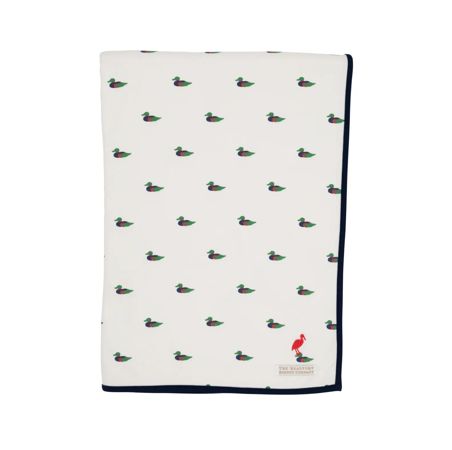 Golf Club Quack Quack/Nantucket Navy Silent Night Throw - Pima