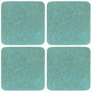 Graf Lantz Bierfilzl Square Felt Coaster – Coastal – 4pk