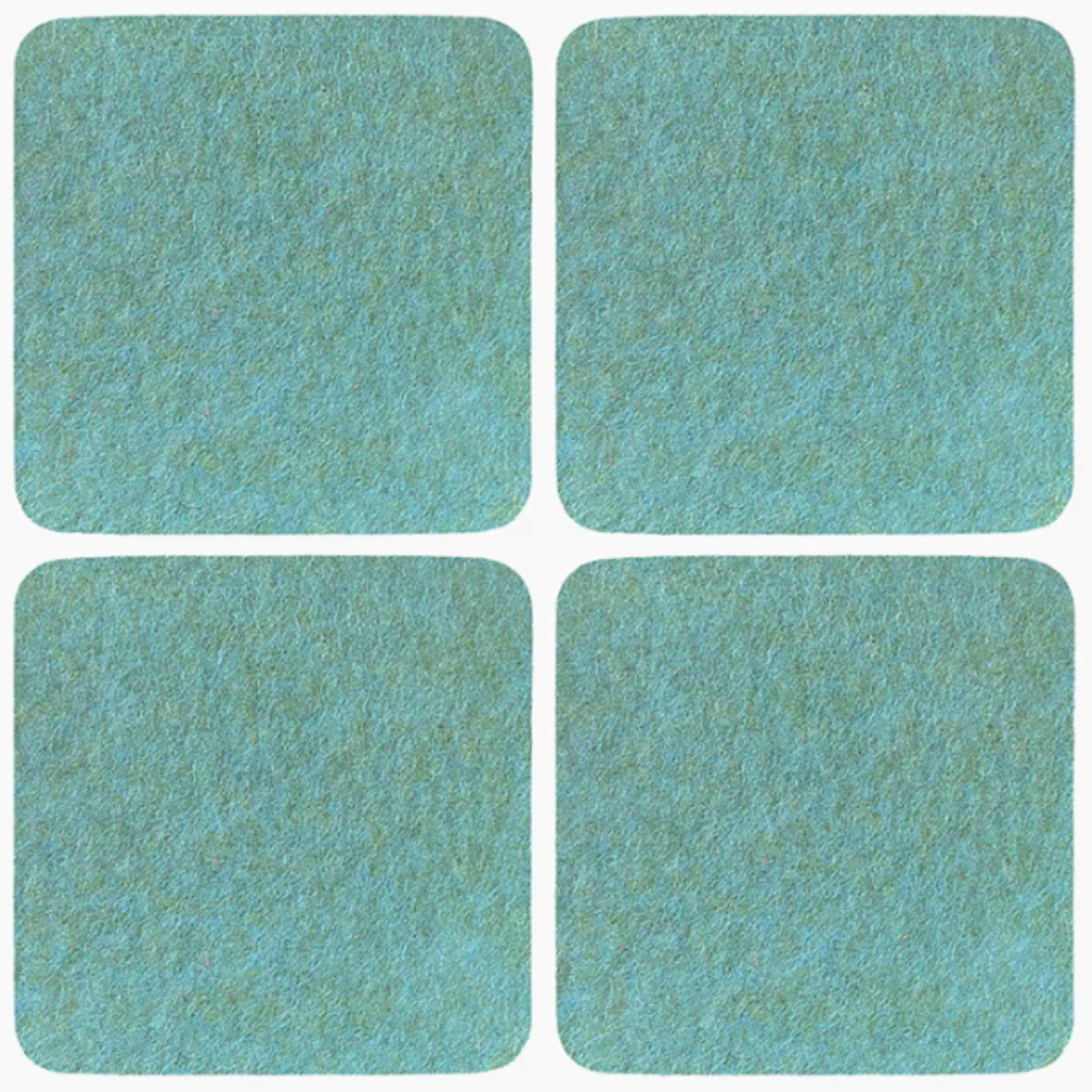 Graf Lantz Bierfilzl Square Felt Coaster – Coastal – 4pk