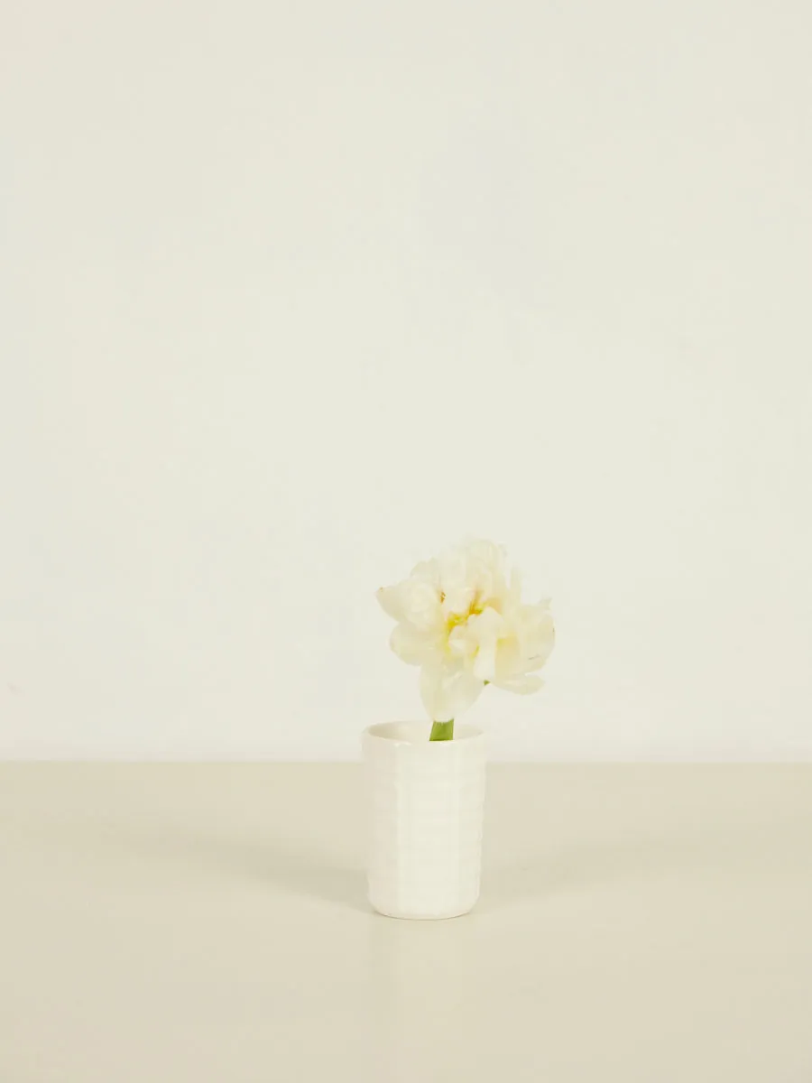 Grid Vase Satin