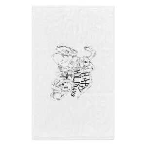 Happy Holiday's Rally Towel, 11x18