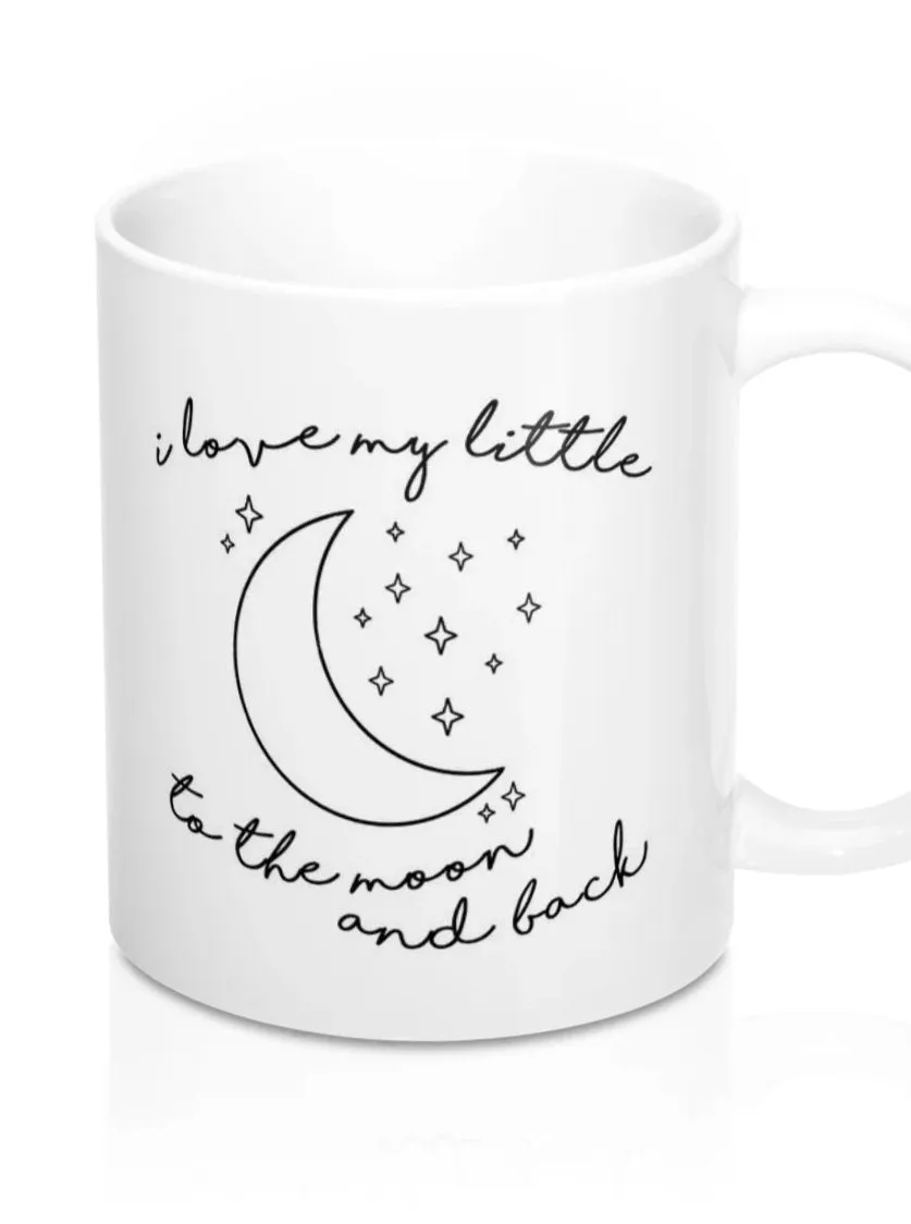 I Love My Little To The Moon & Back Sorority Mug