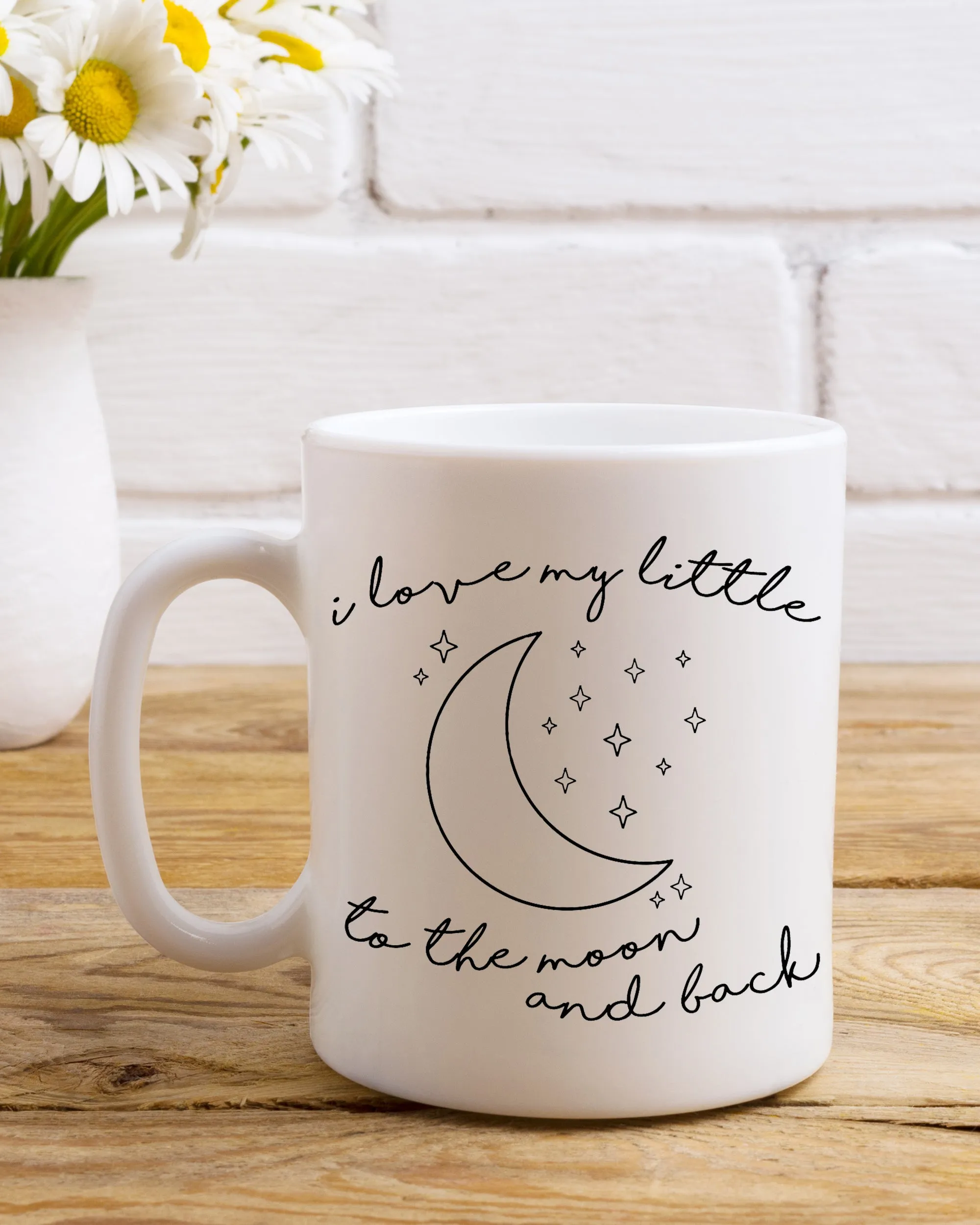 I Love My Little To The Moon & Back Sorority Mug