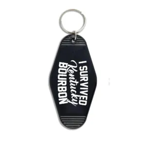 I Survived Kentucky Bourbon Hotel Motel Key Chain