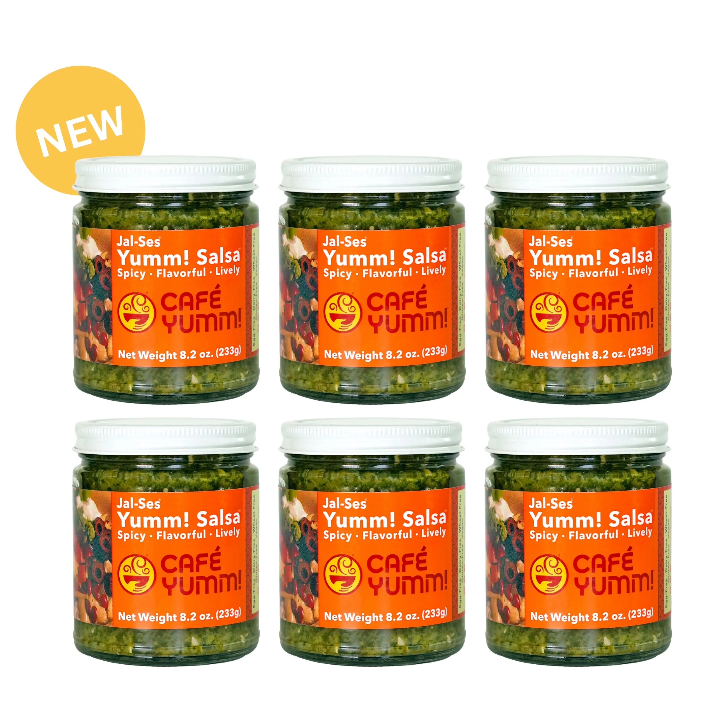 Jal-Ses® Yumm! Salsa - six jars