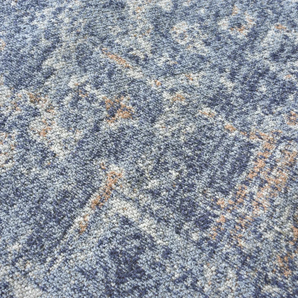 Kaveh Modern Blue Persian Rug