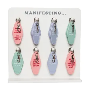 Manifesting Motel Keychains - 8 Styles