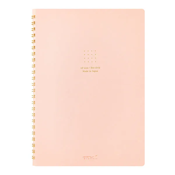 Midori : Soft Colour Ring Notebook