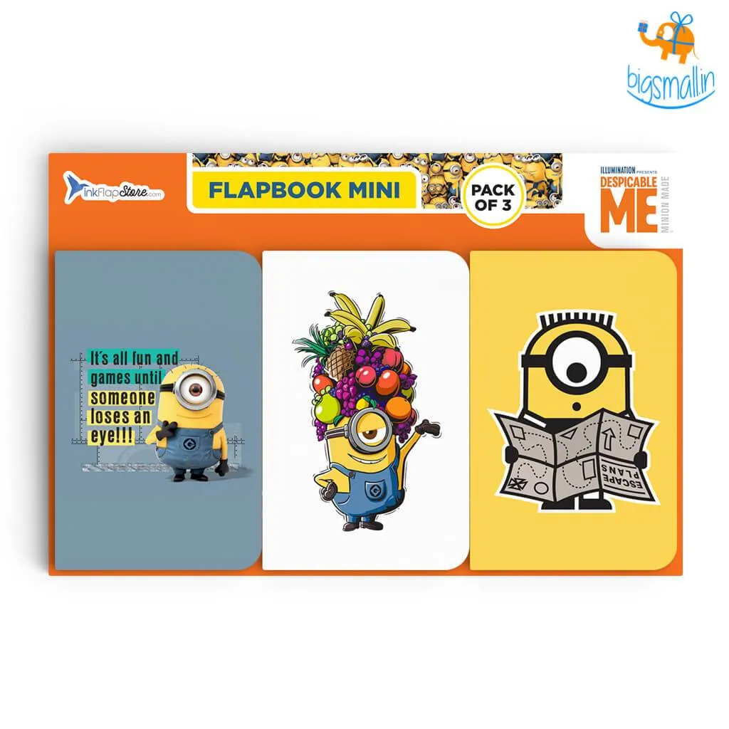 Minions Flapbook - Pack Of 3