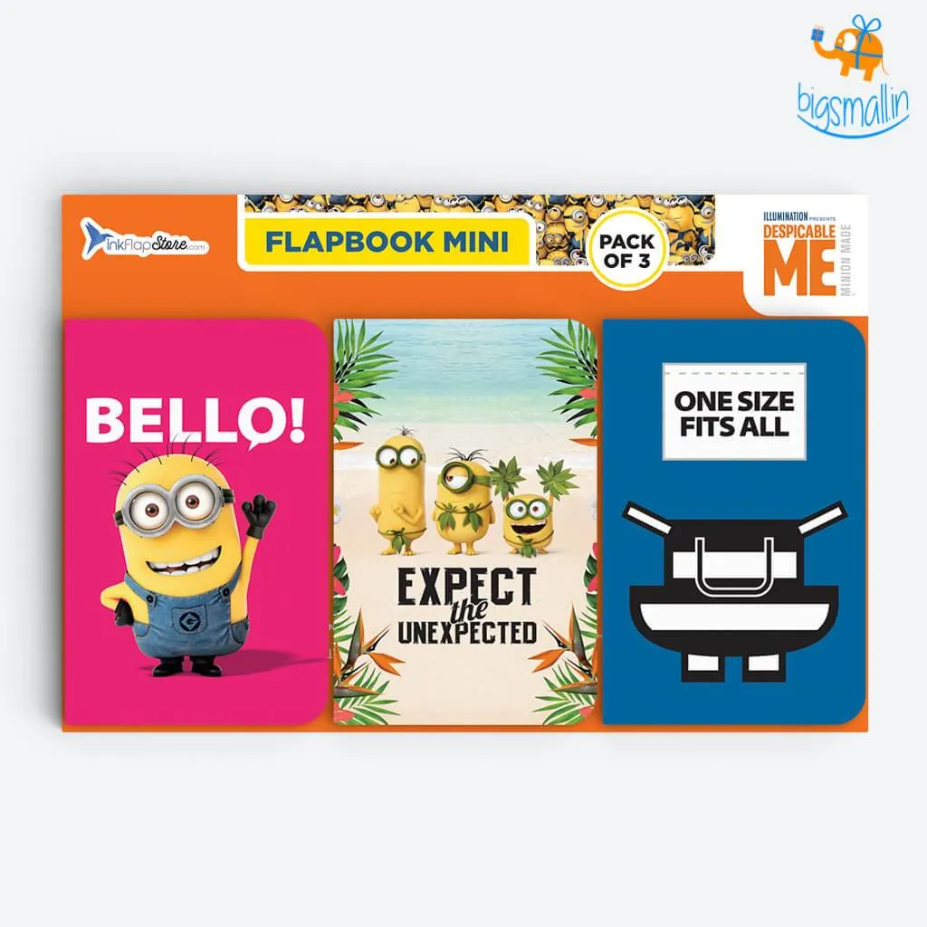 Minions Flapbook - Pack Of 3
