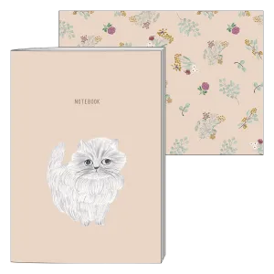 Notebook A5 - Cat Beige