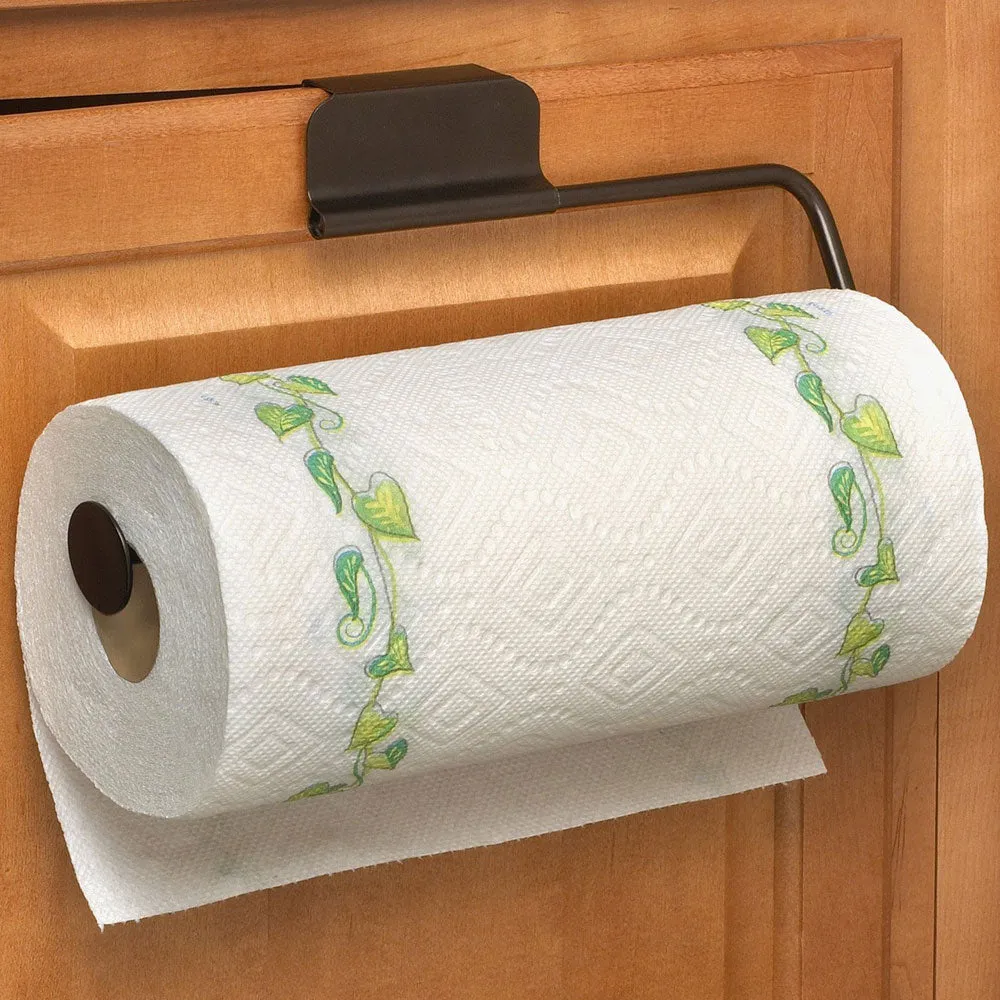 Over the Door Paper Towel Holder - Bronze
