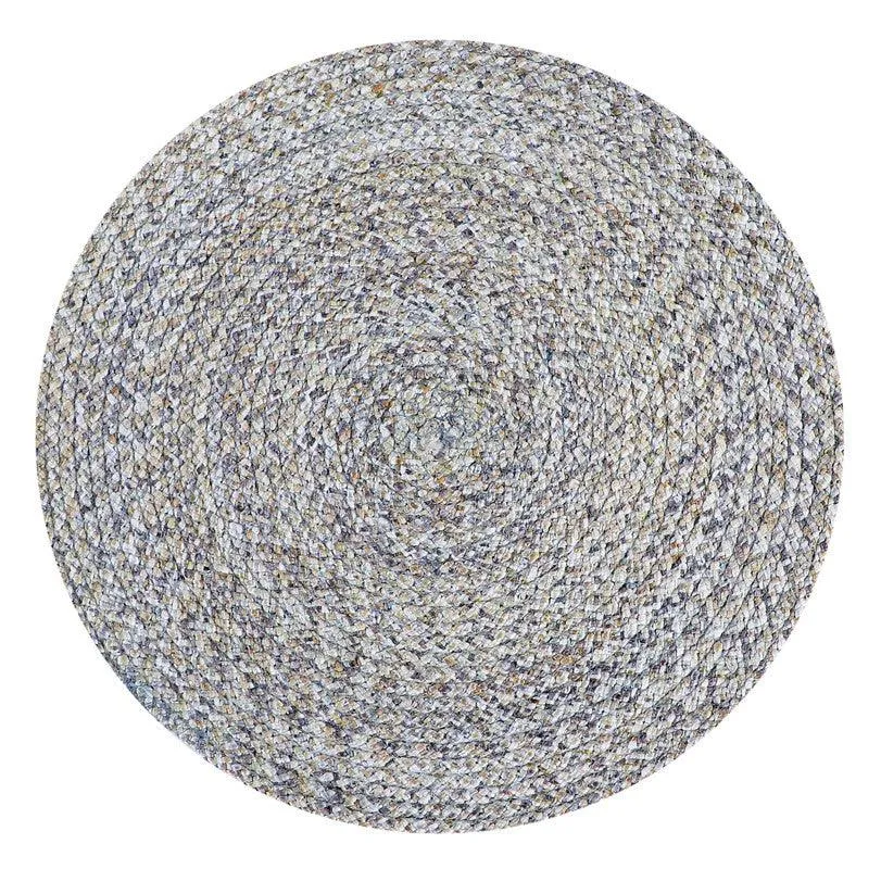 Polyster Round Coaster Set (6 PCS Set) Machine Washable Absorbent Size: 15 inch Diameter