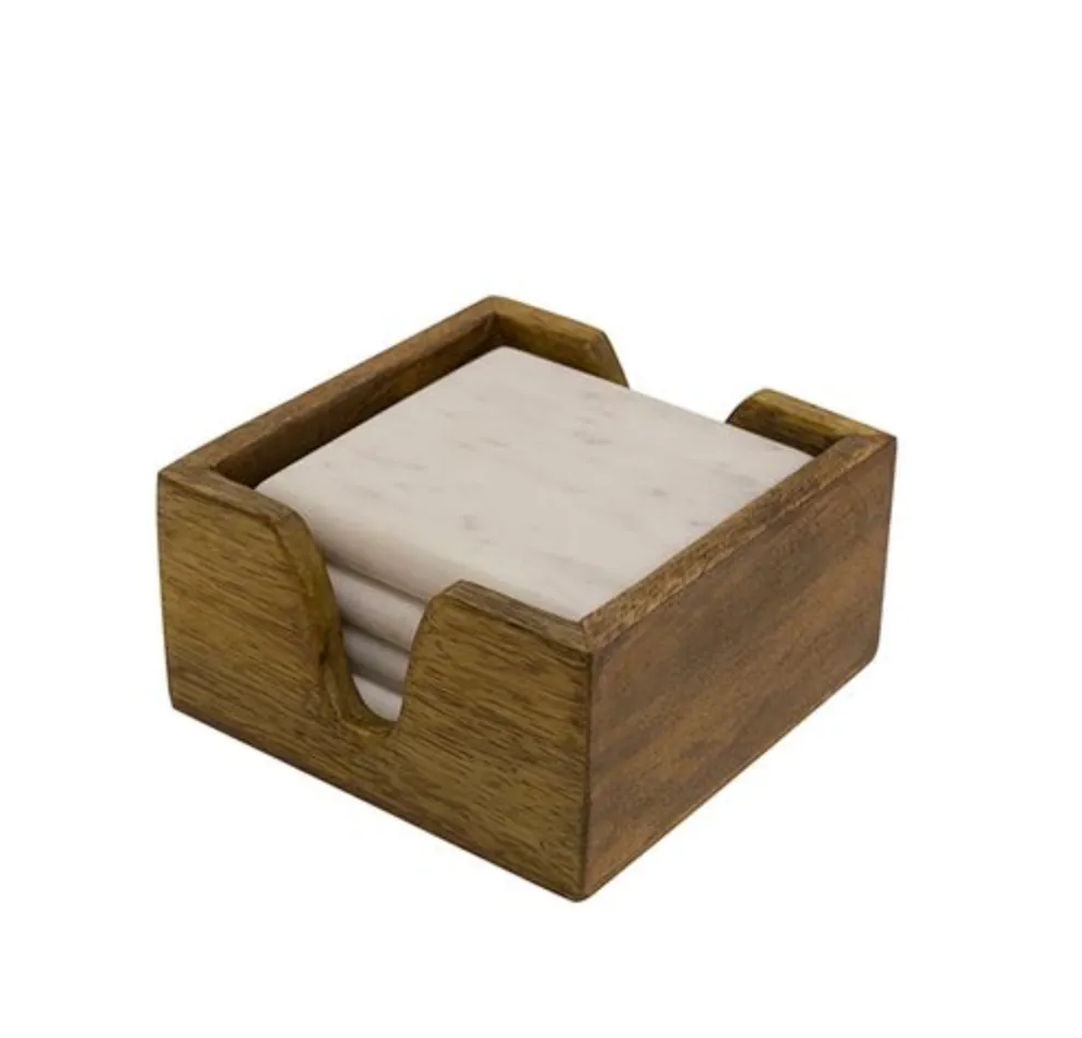 Porto Marble Coaster/set 4