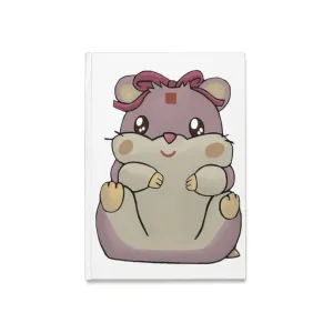 Purple Hamster Hardcover Journal (A5)