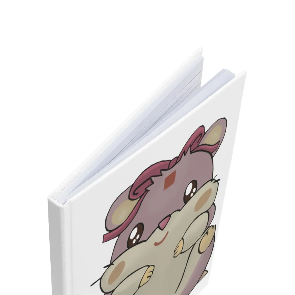 Purple Hamster Hardcover Journal (A5)