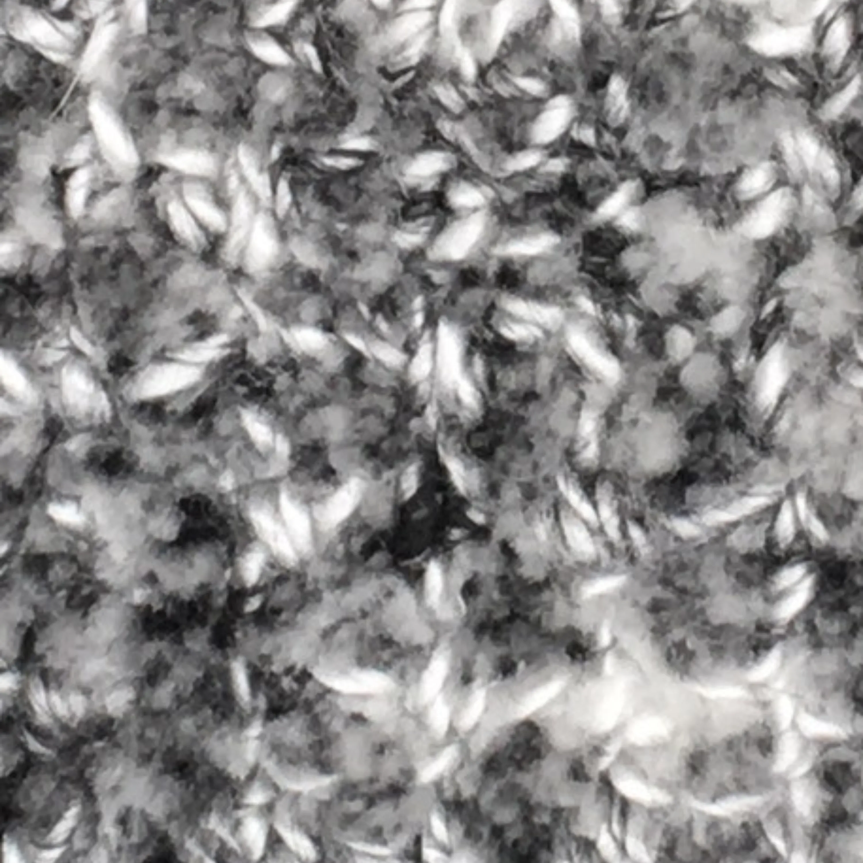 Quarry Rug - Coal 200cm Round