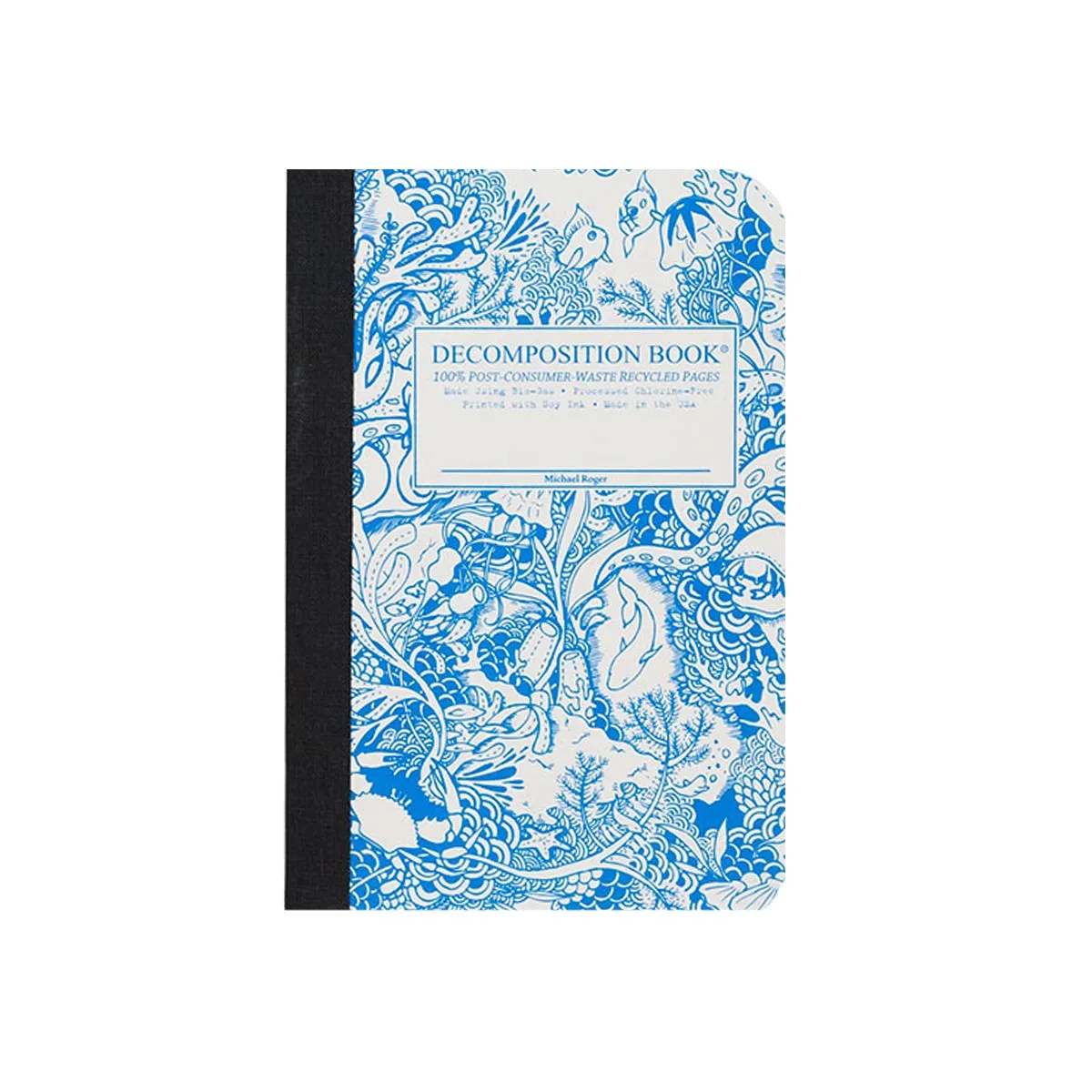 Recycled Pocket Notebook (Under The Sea)