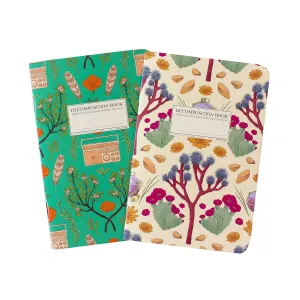 Recycled Time   Place Notebook Set (Joshua Tree   Wind Wolves)