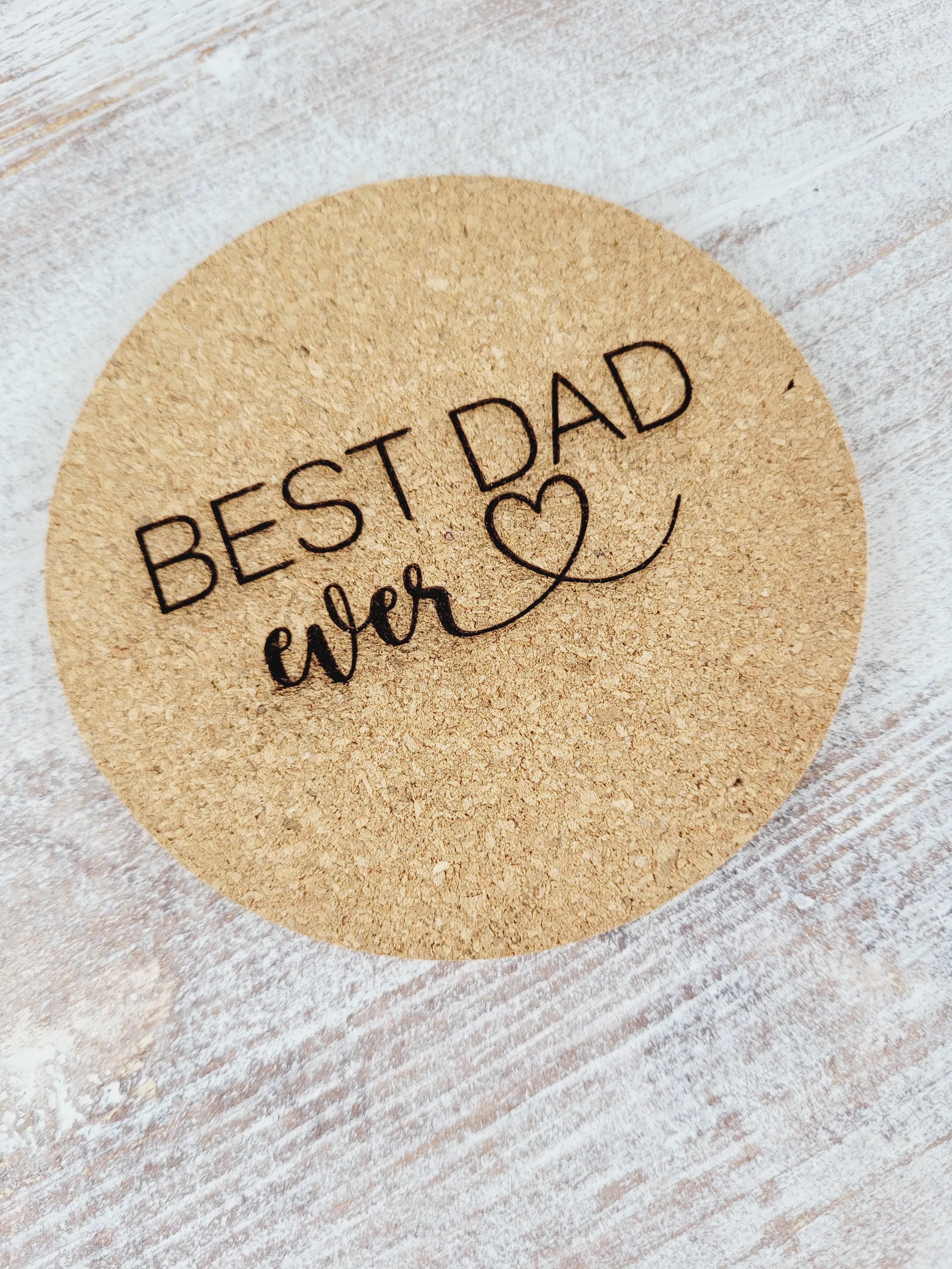 Rough Cut Dezigns, Thick Cork Coasters