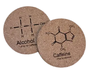 Rough Cut Dezigns, Thin Cork Coasters